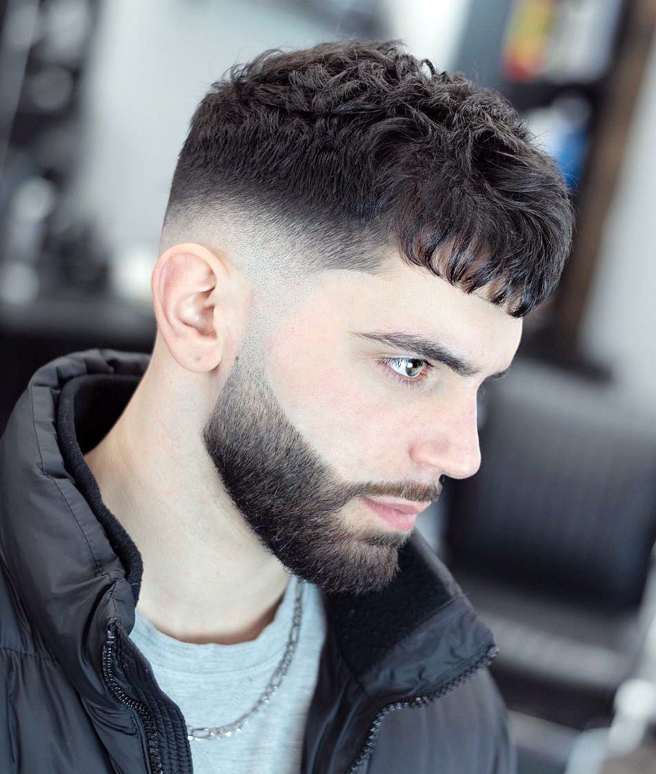 French Cut Fade - Style de coiffure